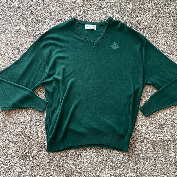 IZod green sweater - Picture 1 of 3